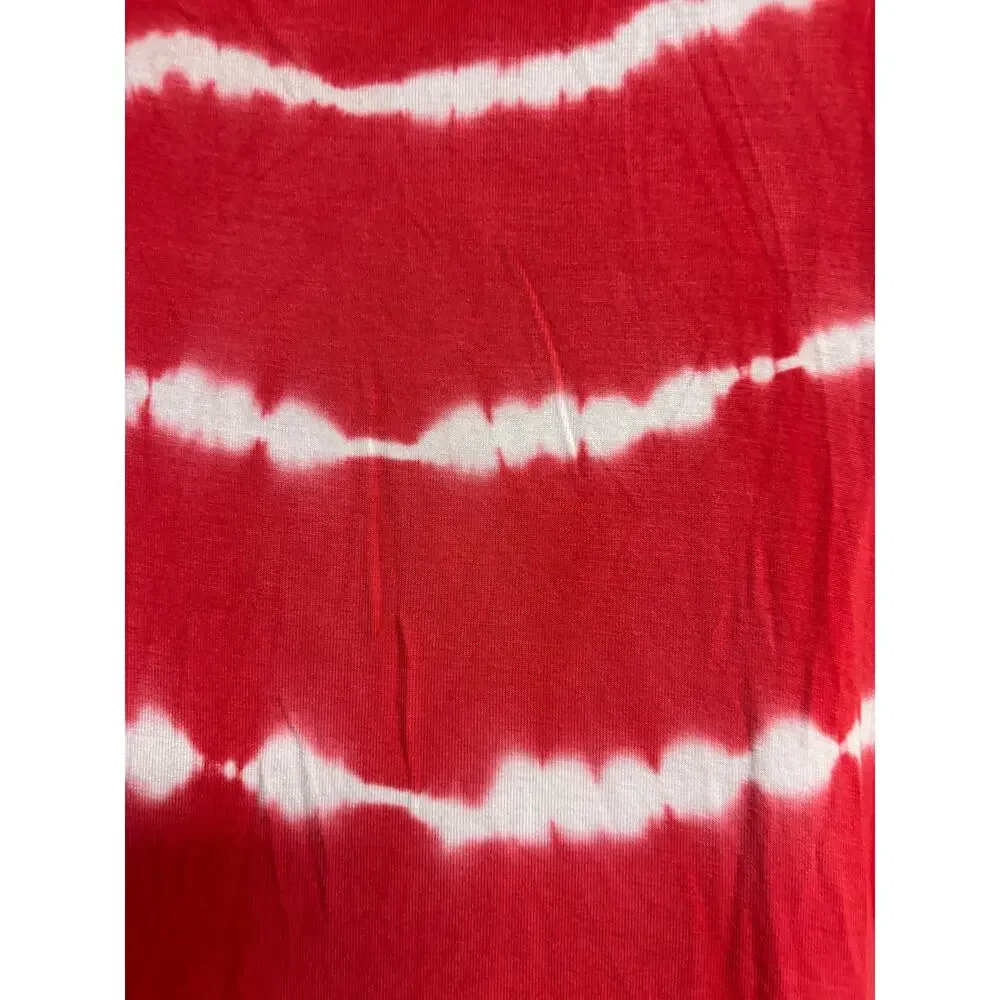 Isabel Maternity By Target XXL Red tie Dye Maxi Dress Stretch Sleeveless Women - Picture 5 of 10